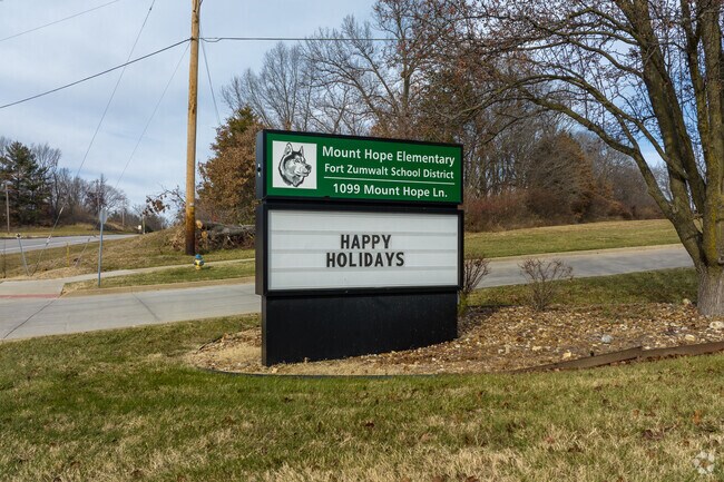 Mount Hope Elementary School is the home of the Huskies.
