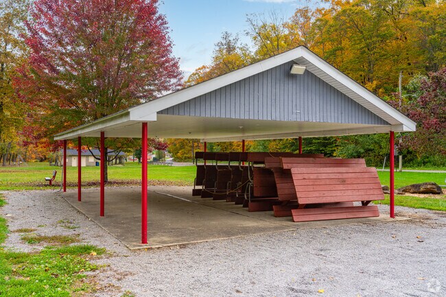 Have a picnic under the shaded pavilion at West Mayfield Community Park.