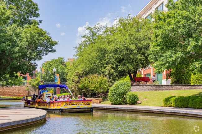 Residents of Windsor Highland can enjoy the water taxi for entertainment in Bricktown.