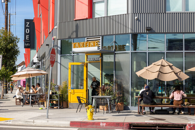 Tartine in West Adams has fresh coffee and baked goods for a morning fix.