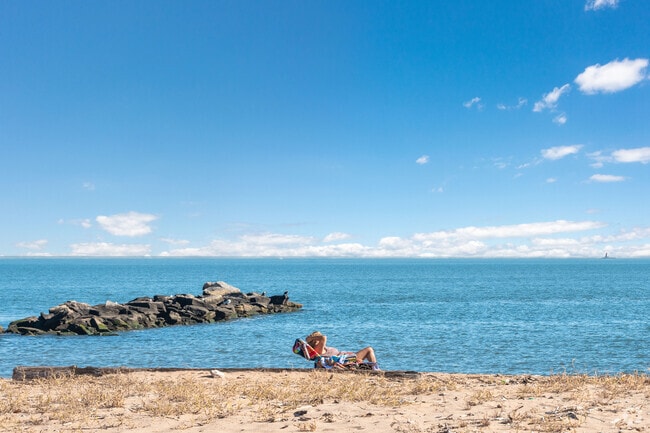 New Dorp residents enjoy the luxury of living by the. beach.