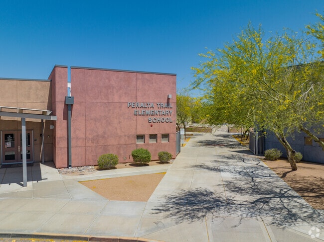 Peralta Trail Elementary School serves the youth of the Gold Canyon Community.