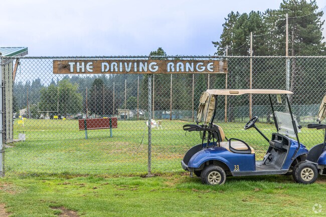 Mint Valley Golf course offers a driving ranch along with it's 18-hole course.