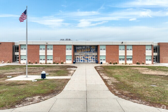 Hastings Middle School is home to grades 6 through 8.
