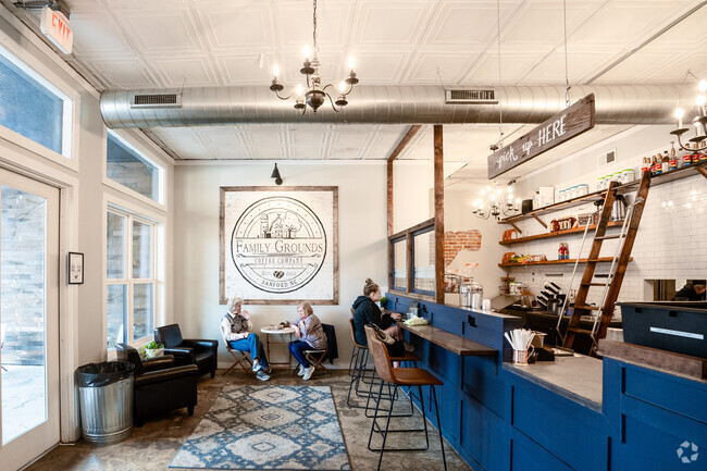 Family Grounds in downtown Sanford is a family run business.