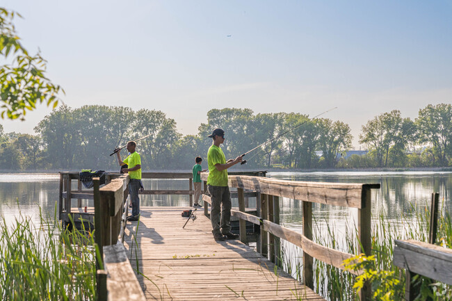 Nearby Ryan Lake is also a relaxing spot for fishing for Welcome Park residents.