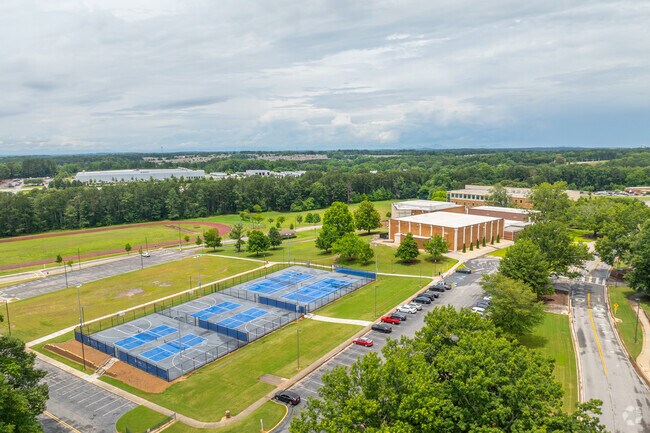 The University of North Georgia in Oakwood boasts well kept athletic facilities.