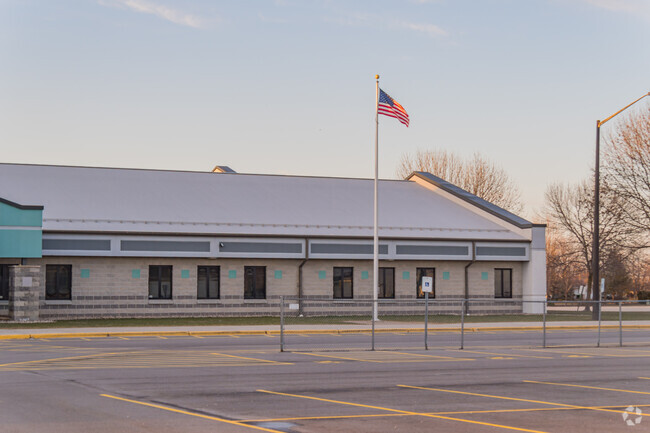 Students are taught a challenging curriculum at Sunrise Elementary School.