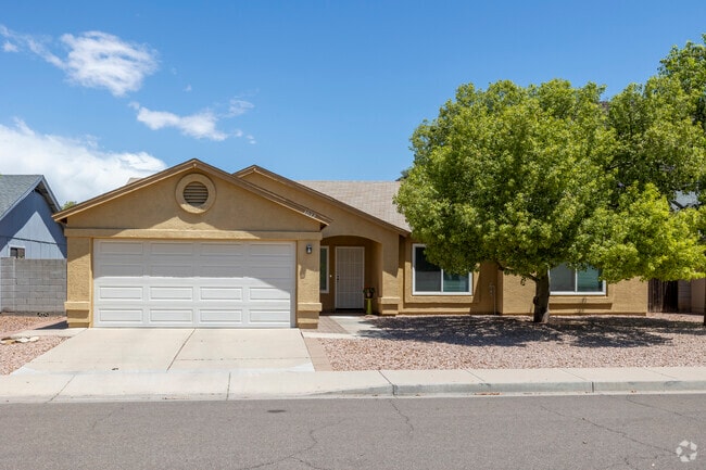 Modest Spanish influenced ranch homes can be found throughout North Deer Valley.