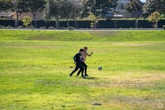 Mckinnon Park offers a large green space perfect for your kids to play in.
