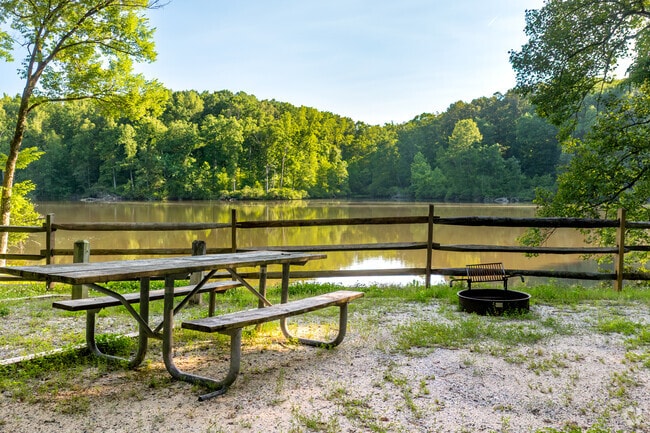Locals can kick back and enjoy peaceful waterside views at Cumberland State Forest.