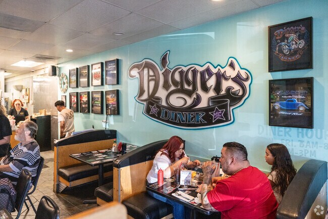Enjoy classic diner favorites at Digger's Diner, where good food meets great company.