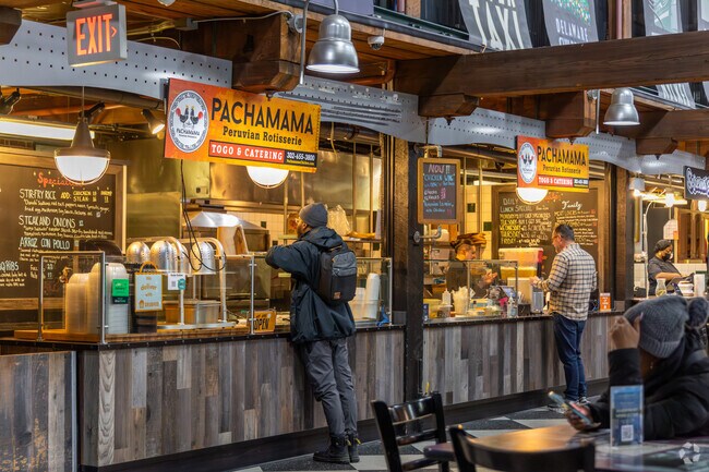 Try something new from one of the many vendors in the Riverfront Market.