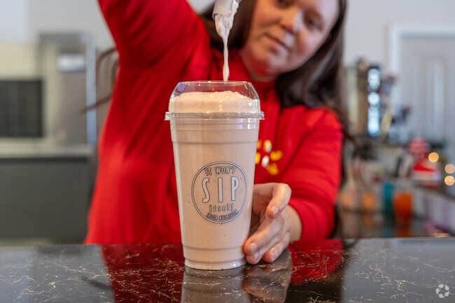 Inola nutrition makes fresh shakes for the residents of Inola.