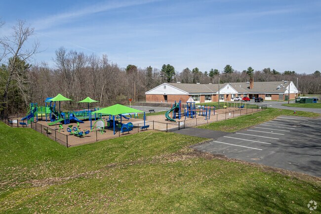 The Governor William Pitkin School playground is large.