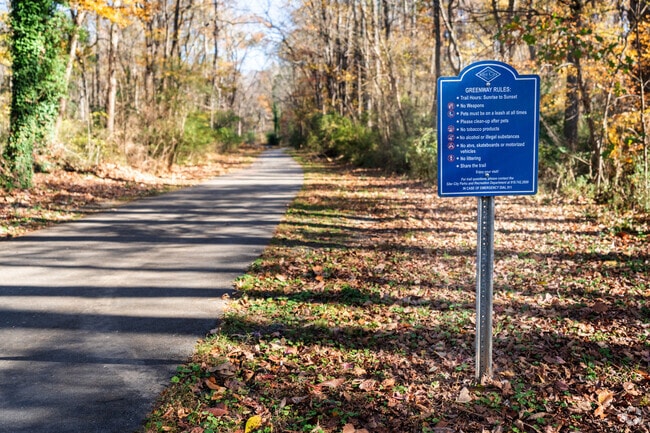 Siler City has one greenway, the Loves Creek Greenway.