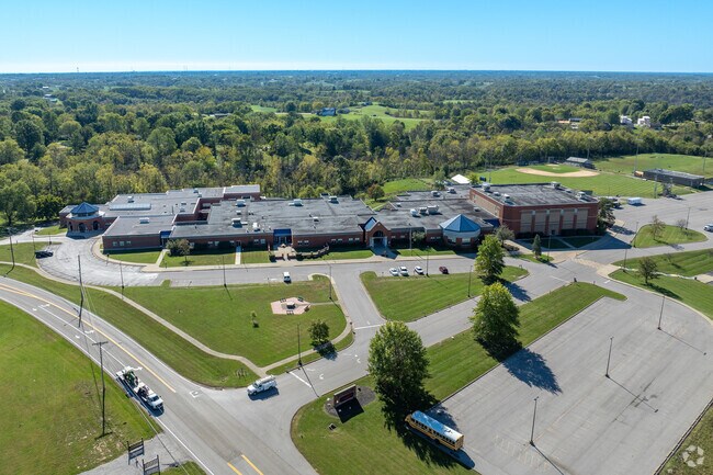 Grant County High School is the only public high school in the Grant County Schools district, serving grades 9 through 12 in Dry Ridge.