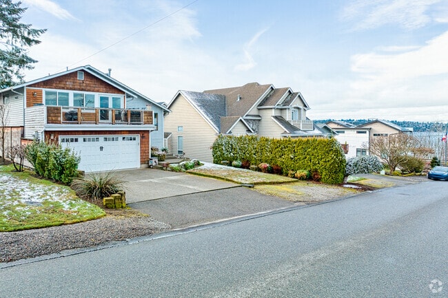 It's common to come across rows of two-story homes in the Kennydale neighborhood.