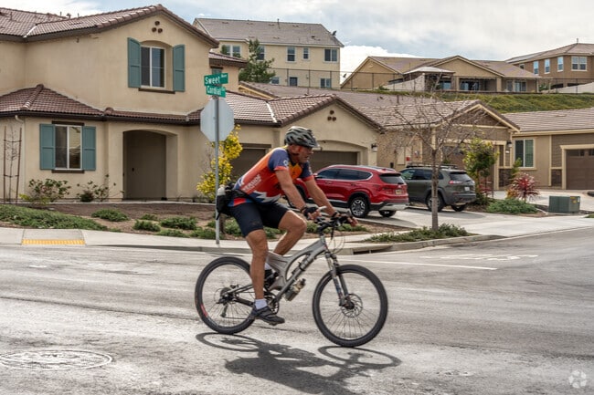 Many make the most of their day by cycling around Canyon Ridge.