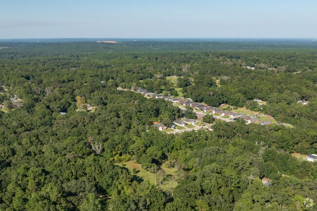 Colonial Heights is a lush suburb of Mobile, AL with many mature trees.