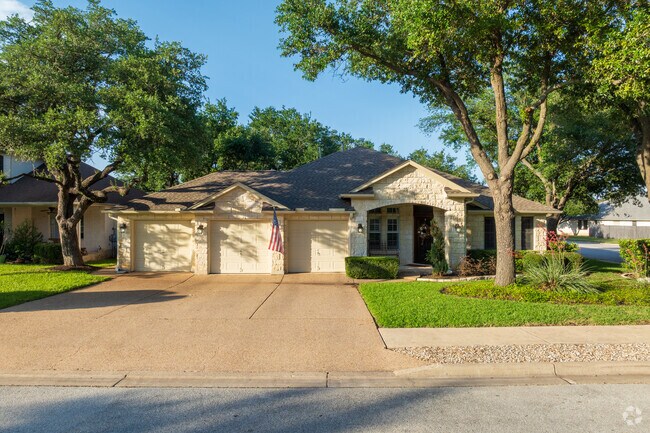 Ranch at Cypress Creek has lovely one-story homes near parks.