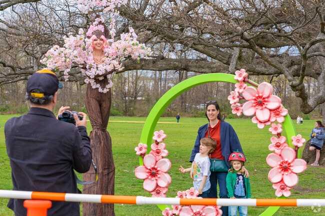Bloomfest brings music, food, and family fun to Branch Brook Park near Upper Roseville each spring.
