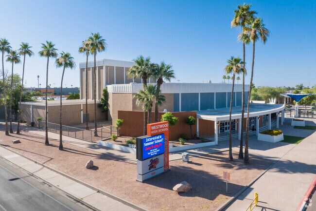 In Mesa, Westwood High School has grown in size since opening in 1962.
