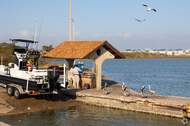 Locals of Rockport can enjoy a day of fishing on the Gulf of Mexico or Copano Bay.