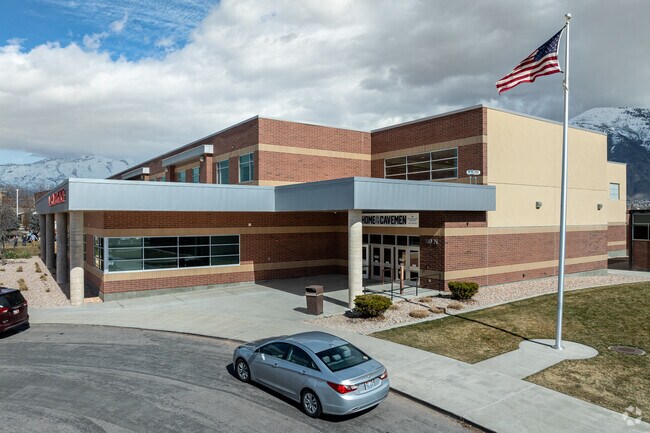 American Fork High School in American Fork is home of the Cavemen.