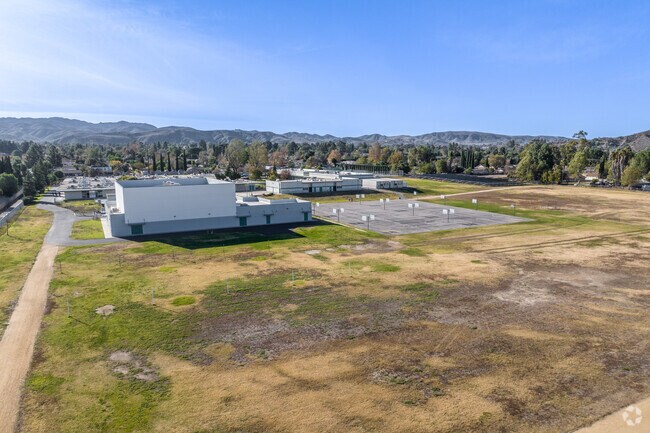 There is a large grass area for students to enjoy at Sinaloa Middle School.