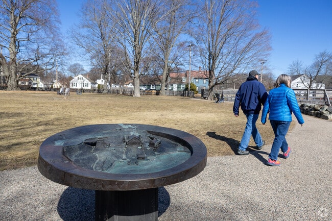 The Saugus Iron Works National Historic Site is a popular spot for residents of Lynnhurst to go for walks.