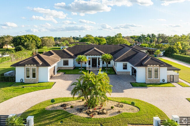 Cross-gabled ranch-style homes are a staple in Southwest Ranches.