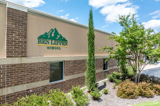 Ben Lippen Elementary School-Northeast is located within the Sandhills Community Church.