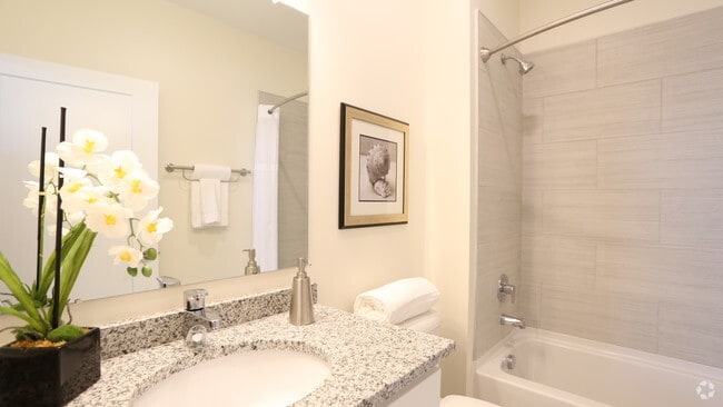 Second Bathroom - 2BR, 2.5BA - 1,621 SF - Verbena