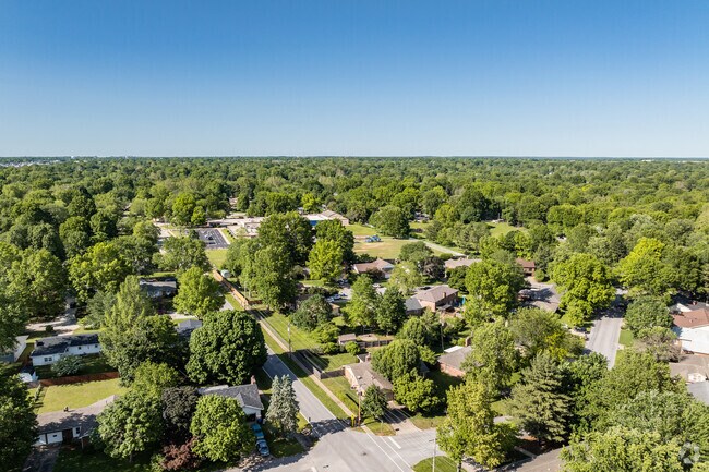 The Brentwood neighborhood is a quiet retreat set in southeast Springfield.