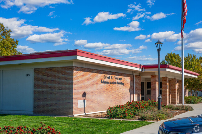 Galt High School administration building.