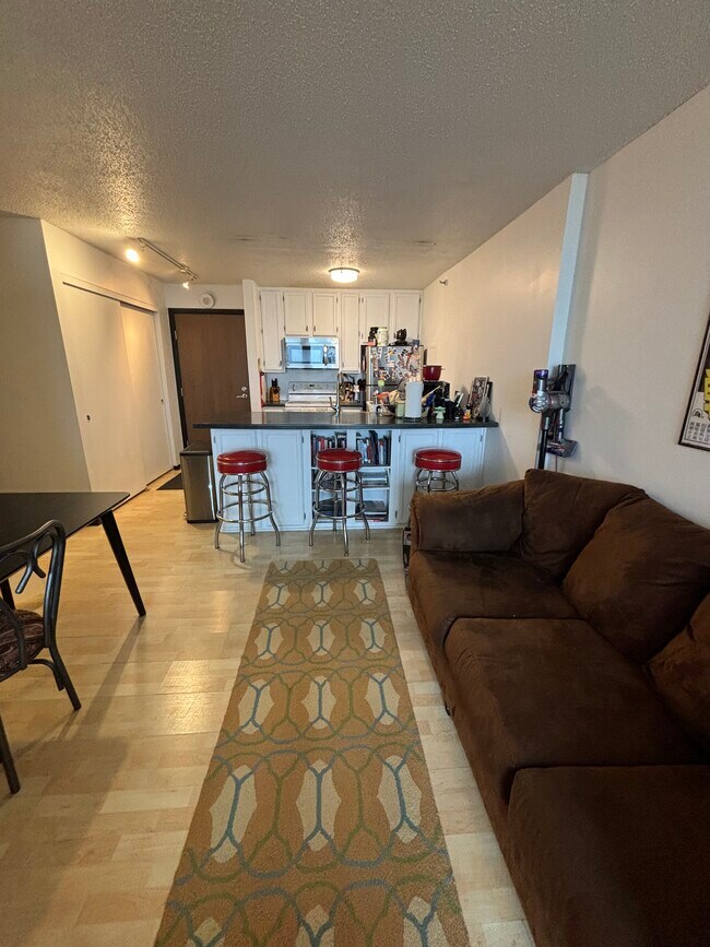 Living room view of kkitchen