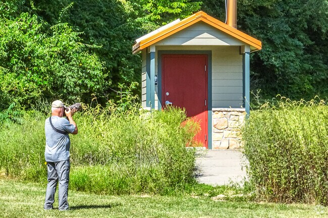 Photographers enjoy George Owens Nature Park and all its natural beauty.