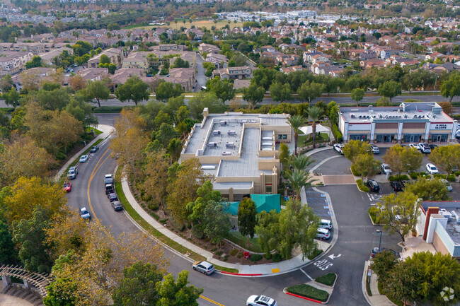 There's nearby shopping and dining next to the Montessori of Ladera Ranch.