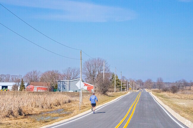 Enjoy long runs on rural roads when you call Union home.