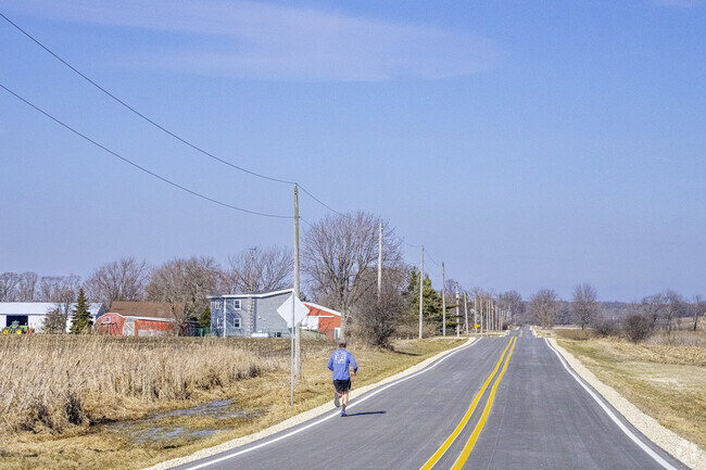 Enjoy a long run on rural roads when calling Union your home.