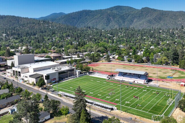 Ashland High School has an amazing football field.