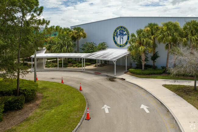 The Pine School- Gymnasium Entrance