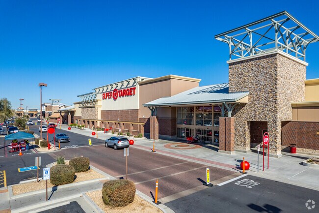 Super Target in Canyon Trails has household and grocery needs.