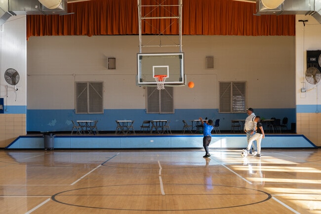 Lucious Sanders Recreation Center provides sports programs and community events throughout the year.