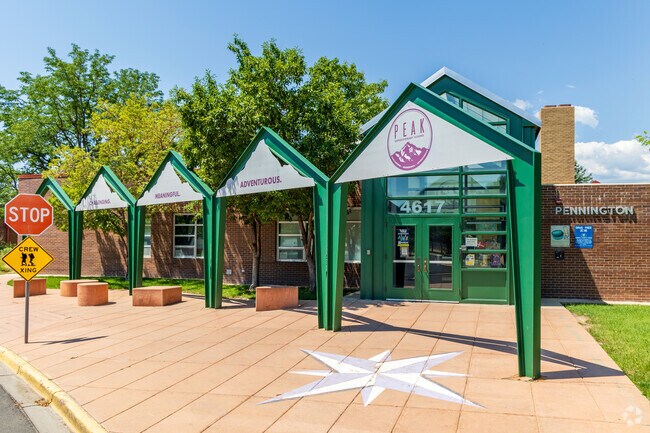 Peak Expeditionary School is within walking distance and scores a B-minus on Niche.