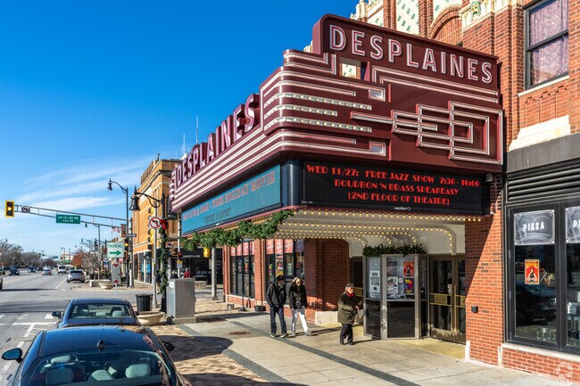 Be sure to check out the historic Des Plaines Theater for their next show.