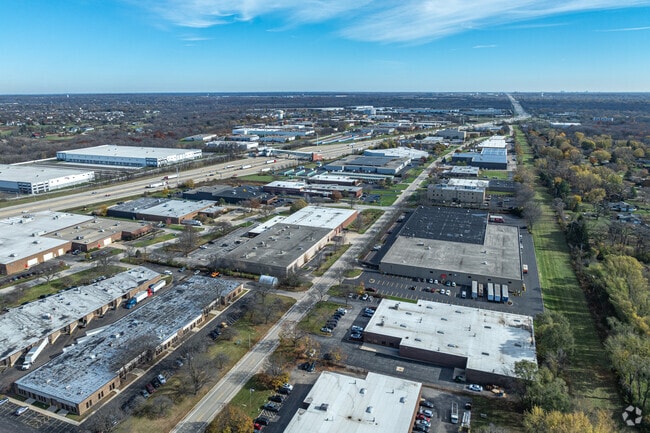 Century Oaks features an industrial section just off McLean Boulevard.