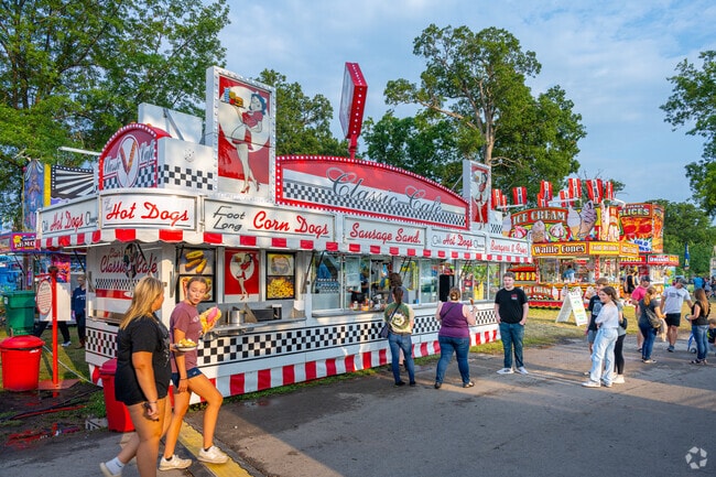 The Tippecanoe County Fairgrounds is a popular destination for Cross Point residents looking for fun.