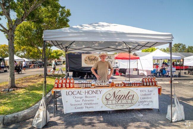 The Vanderbilt Farmers Market every Saturday has locally sourced farm goods.